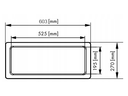Okno RAL 8017 pre garážové brány sekčné konštrukcia_0