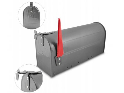 Poštová schránka americká GRAFIT VYPR_0