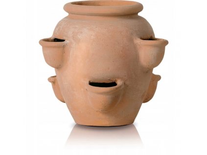 Kvetináč na terasu - Hlinený hrniec pre byliny 40x35 cm_1