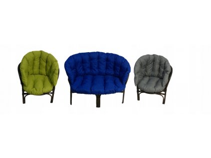 Vankúše  - Vankúše pre ratanónový kreslo 40 farieb