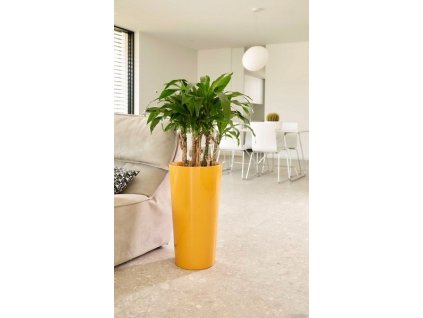 Kvetináč na terasu - hrnce s vložkou TUIT 40/75 cm žltý vysoký hrniec_1