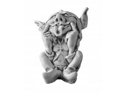 Betón Obrázok Troll sedenie Z231_1