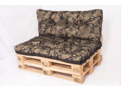Vankúše  - Sada vankúšov pre 120x80 + 120x50 camo vankúš_5