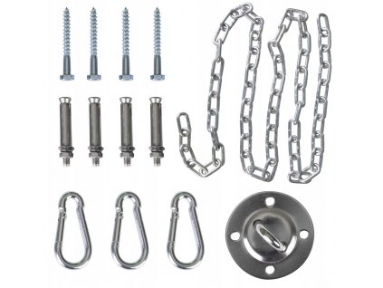 Hojdacia sieť hamak -  Montážna súprava pre zásuvku s hojdačkou_2