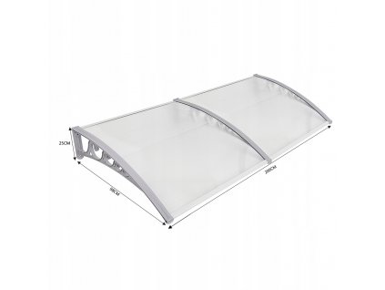 Strieška nad dvere, strieška 200 * 98 biela_0