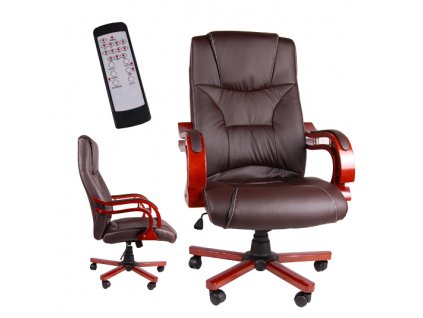 Kancelárske kreslo President Hnedé bez masáže_0
