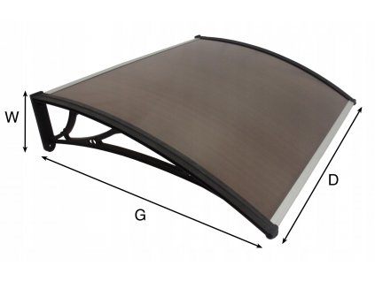 STRECHA NAD DVERE 150 x 80 STRECHY POLYKARBONÁT_0