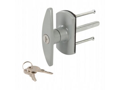 Rukoväť pre garážové dvere so zámkom_0