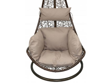 Vankúš pre hojdacie kreslo ROCKING COCON béžový VYPR_0