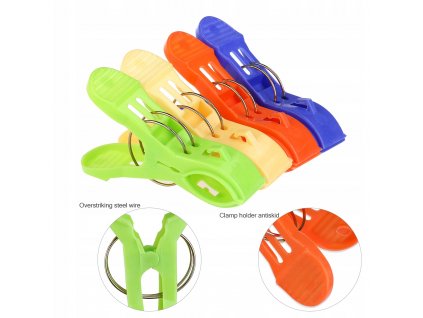 Krycia plachta - 16ks Odolné plachtové svorky Markízové svorky Z_0