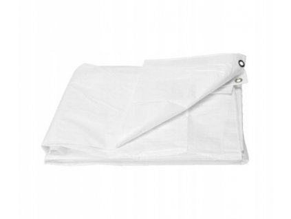 Krycia plachta - Plachta 5,8x9,9m, biela, poťah 90g / m2_0