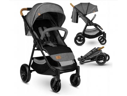 Kočík Lionelo Natt Large skladací do 22 kg_0