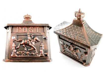 Poštová schránka - BIG Box, Zásuvka pre list KUTA - KÔŇ ~ MEDI_0