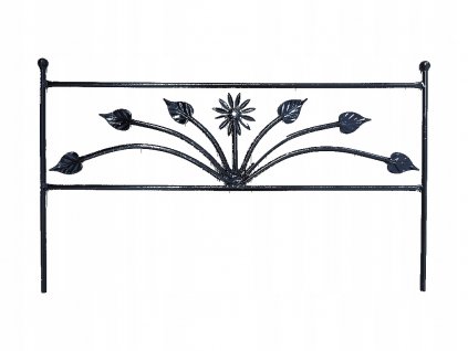 Kovový záhradný plot 75 x50 cm do záhrady_0