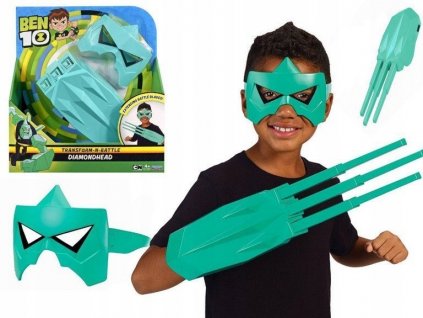 SÚPRAVA NA MASKU A RUKAVICE BEN 10 DIAMONDHEAD_0