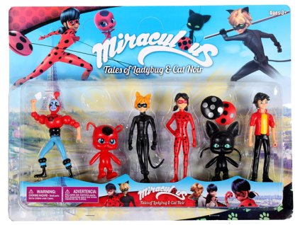 Postavy z rozprávky - MIRACULUM Beruška a mačka Noir_0