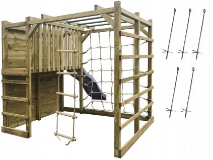 Detské ihrisko -  Ihrisko Cubic Sigma 225x447 výška 210 cm +5 KOTVA_0