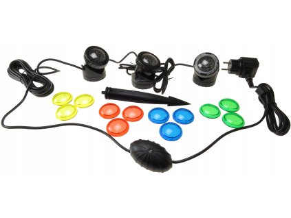 Osvetlenie jazierka- AQUA NOVA LED LAMP 3PCS WITH DUSK SENSOR_1