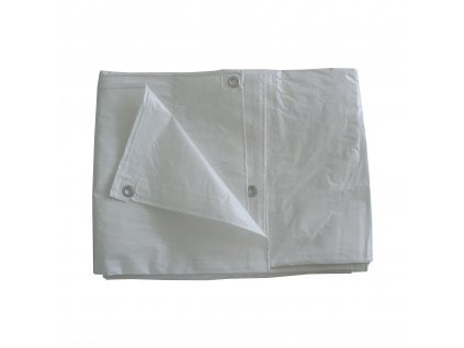 Krycia plachta - Plachta 5x8 biela 90g / m2 ochranné plachty_0