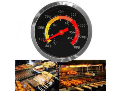 Udiareň - Teplomer pre fajčiarsku pec dlhý veľký horák_1