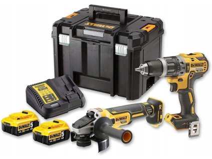 Sada DeWALT DCK2080P2T DCD796 DCG405 2x5Ah_0