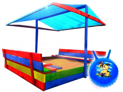 Detské ihrisko -  PÍSNIČKA S ZATVORENÝMI LAVIČKAMI 120x120_0