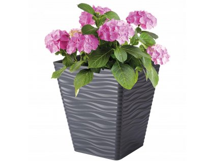 Kvetináč na terasu - All-Season Pot + Sahara Square Input 30 antracit_1