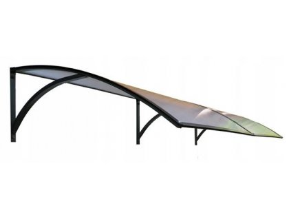 Modulárny prístrešok 220 x 80 HNEDÁ OCEĽ Poliwęg_0