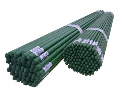 Kovová tyč, potiahnutá PE 120 cm / 100 ks / pre rastliny_0