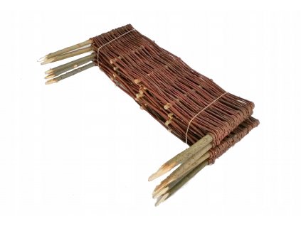 Obrubník palisáda -  Prútené palisády 120cm / 30cm Rabatówka balenie 15ks_0