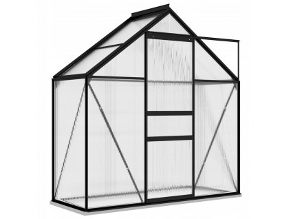 Skleník - Skleník, antracit, hliník, 1,33 m²_0