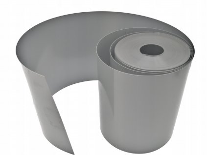 Obrubník palisáda -  HRANICA / TRÁVA Hrana 20 cm x 50 m Šedá_0