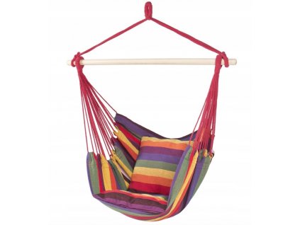 Hojdacia sieť hamak -  HAMMOCKÁ Brazílska stolička XXL s vankúšovým kreslom_1