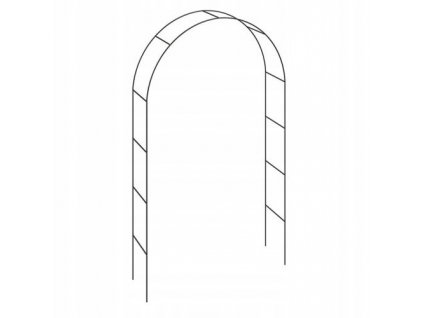 Perangola -  Dekoračný oblúk Pergola obelix pre kvety ruží_0
