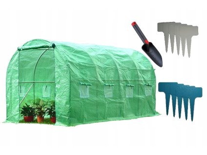 Fóliovník -  SILNÝ FÓLOVÝ TUNELOVÝ SKLENENÉHO DOMU 2,5x4 UV5 FÓLIA 30kg_0