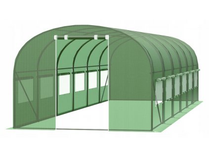 Skleník - FÓLIOVÝ TUNEL FÓLIA SKLENENÉHO DOMU ZELENINY 3x10_0