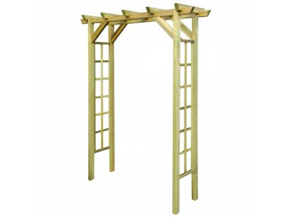 Perangola -  Ružový oblúk, 150x50x200 cm, impregnované drevo_0