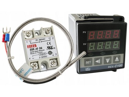 Udiareň - Snímač regulátora teploty + SSR pre Fish Smokehouse_1