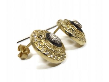 VERSACE NÁUŠNICE GOLD 585/14KT_5