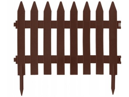 Obrubník palisáda -  Záhradný plot Palisády 3,5m IPŁSU2 bronz_0