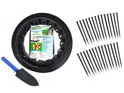 Obrubník palisáda -  FLEXIBILNÁ HRANICA HRANOVÁ HRANA 50m + ZDARMA_0