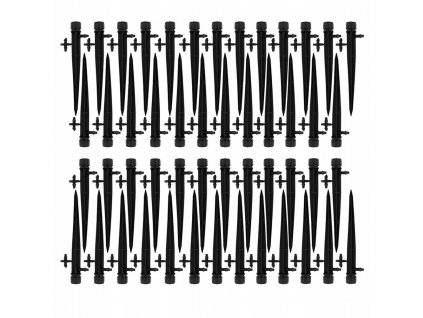 Čerpadlo -  50ks 360 stupňov nastaviteľné zavlažovacie kvapkovače_0