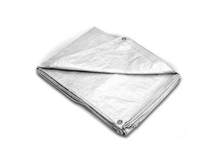 Krycia plachta - VODEODOLNÁ STRIEBORNÁ plachta 4x5 HUSTÁ plachta_0