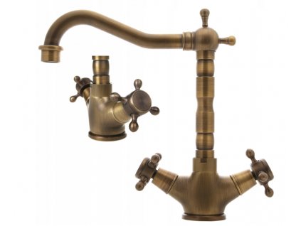 KUCHYNSKÉ BATÉRIE, ROYAL RETRO STARÉ ZLATO, UMÝVADLO_0