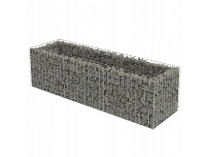 Gabión - Gabiónový hrniec s galvanizáciou oceľ, 180 x 50 x 50 cm_0