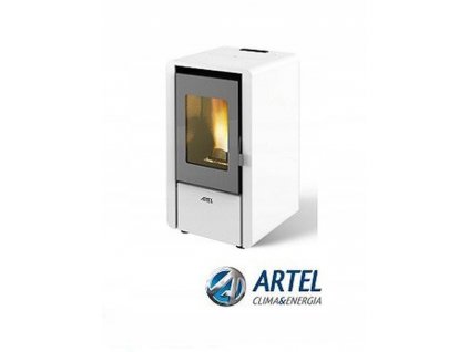 Kachle na pelety Artel Petite 6,4 kW s diaľkovým ovládaním_0