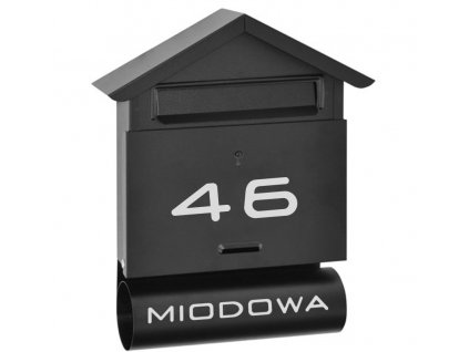 Poštová schránka poštové SCHRÁNKY, schránka dom tuba NÁPIS ČÍSLO_0