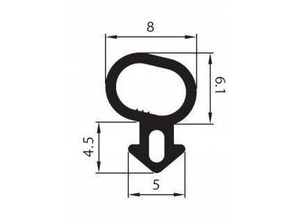 Tesnenie Tesnenie dverí sa okno PVC Panorama 50 mb_0