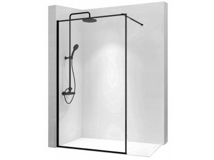 REA BLER BLACK 110 Sprchová zástena_0