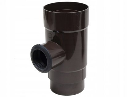 Catcher / zberač dažďovej vody 110 mm tmavo hnedé_0